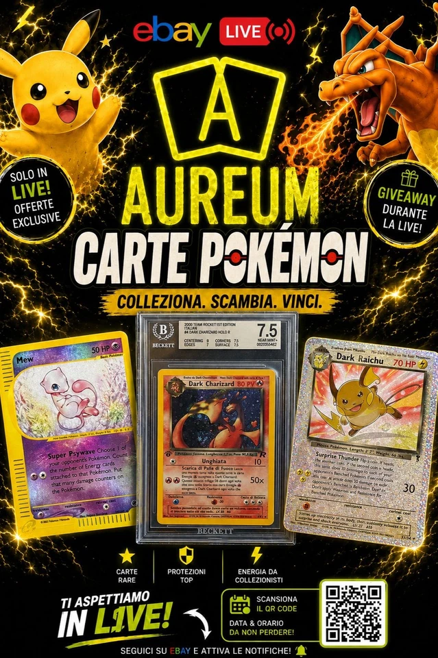 🔥Live da Aureum! Aste Carte Vintage & Sbusto Time!