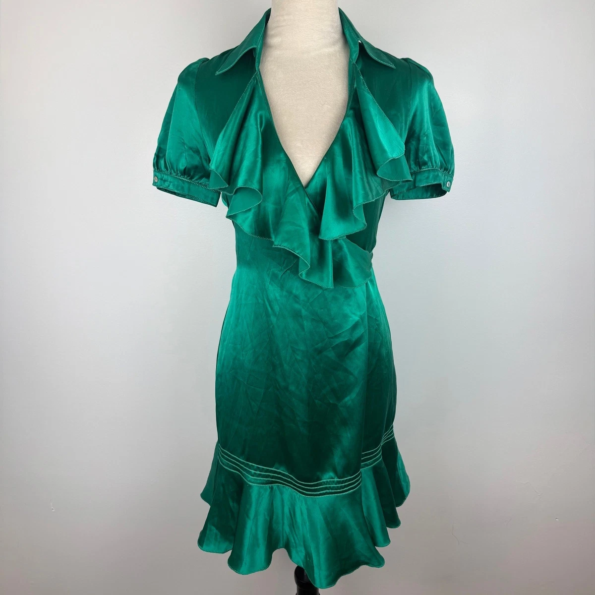 max studio emerald green dress Max Studio Dresses | Nwt Max Studio Maxi Dress Emerald Green | Color: Green | Size: L