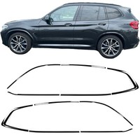 Shadow Line Zierleisten Set Schwarz Glanz Passt FüR BMW X3 G01 Ab 2017