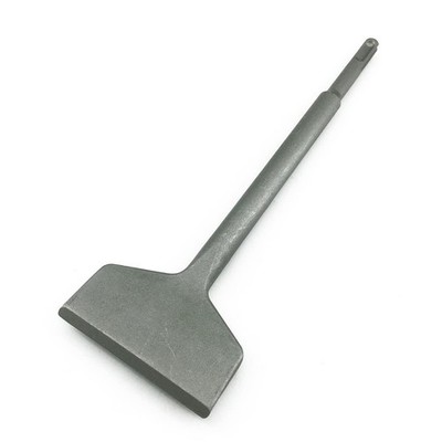 SDS-Plus 3 Inch Wide Cranked Angled Bent Tile & Thinset Scaling Chisel, SDS-P...