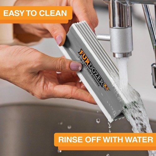 FurDozer X3 PRO Pet Hair Remover & Auto Detailing - 5" Long, Gray - Picture 9 of 9