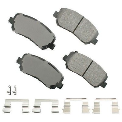 Akebono ACT1623 Akebono ProACT Ultra Premium Ceramic Disc Brake Pad Kit