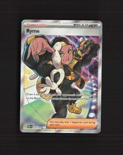 Ryme 221/197 Obsidian Flames Full Art Ultra Rare Holo Pokemon Card NM