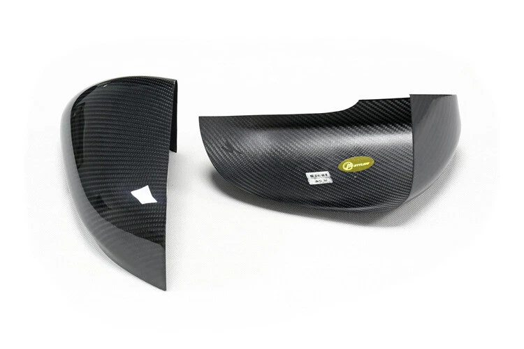 ✅Tapas de cubierta de espejo retrovisor lateral exterior de fibra de carbono para Jaguar XE XF XEL XFL XJ I-PACE Foto 4 de 4