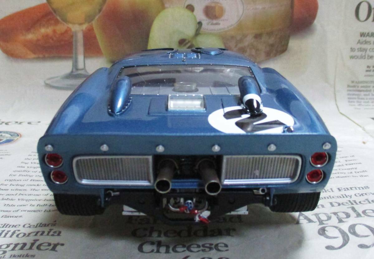 EXOTO 1/18 Ford GT40 MkII #2 Shelby American 1966 Sebring EXOTO 1/18 Ford GT40 MkII #2 Shelby American 1966 Sebring