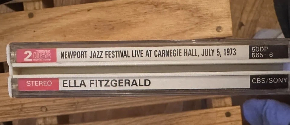 Ella Fitzgerald ‘Newport Jazz Festival Live At Carnegie Hall’ 2CD NM Cond — 第 4/4 张图片