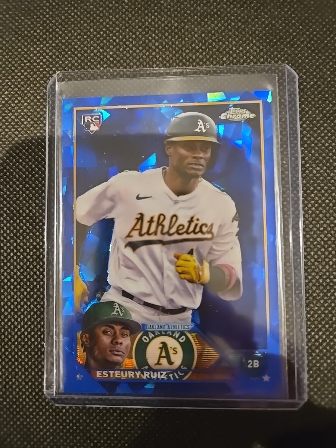 2023 Topps Chrome Sapphire Edition - Esteury Ruiz #650 (RC)