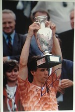 Marco Van Basten signed 12x8 Holland Image C photo UACC Registered dealer AFTAL Marco Van Basten signed 12x8 Holland Image C photo UACC Registered dealer AFTAL