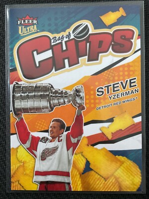 Steve Yzerman 2022-23 Upper Deck Fleer Ultra Bag Of Chips Insert Card #BC-11