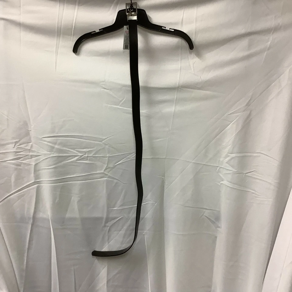 Cinturón para hombre ASOS Design negro charol estampado imitación cuero inteligente delgado reversible S/M Foto 2 de 4