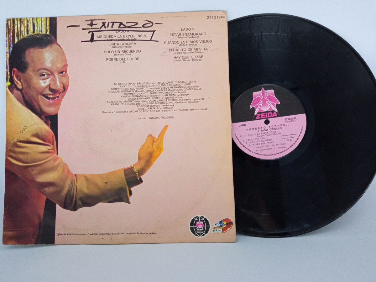 Roberto Torres  Y Sigo Criollo! Zeida LP, Album | eBay