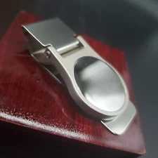 Engravable Stainless Steel Money Clip Men's Wallet Card Cash Holder MCG