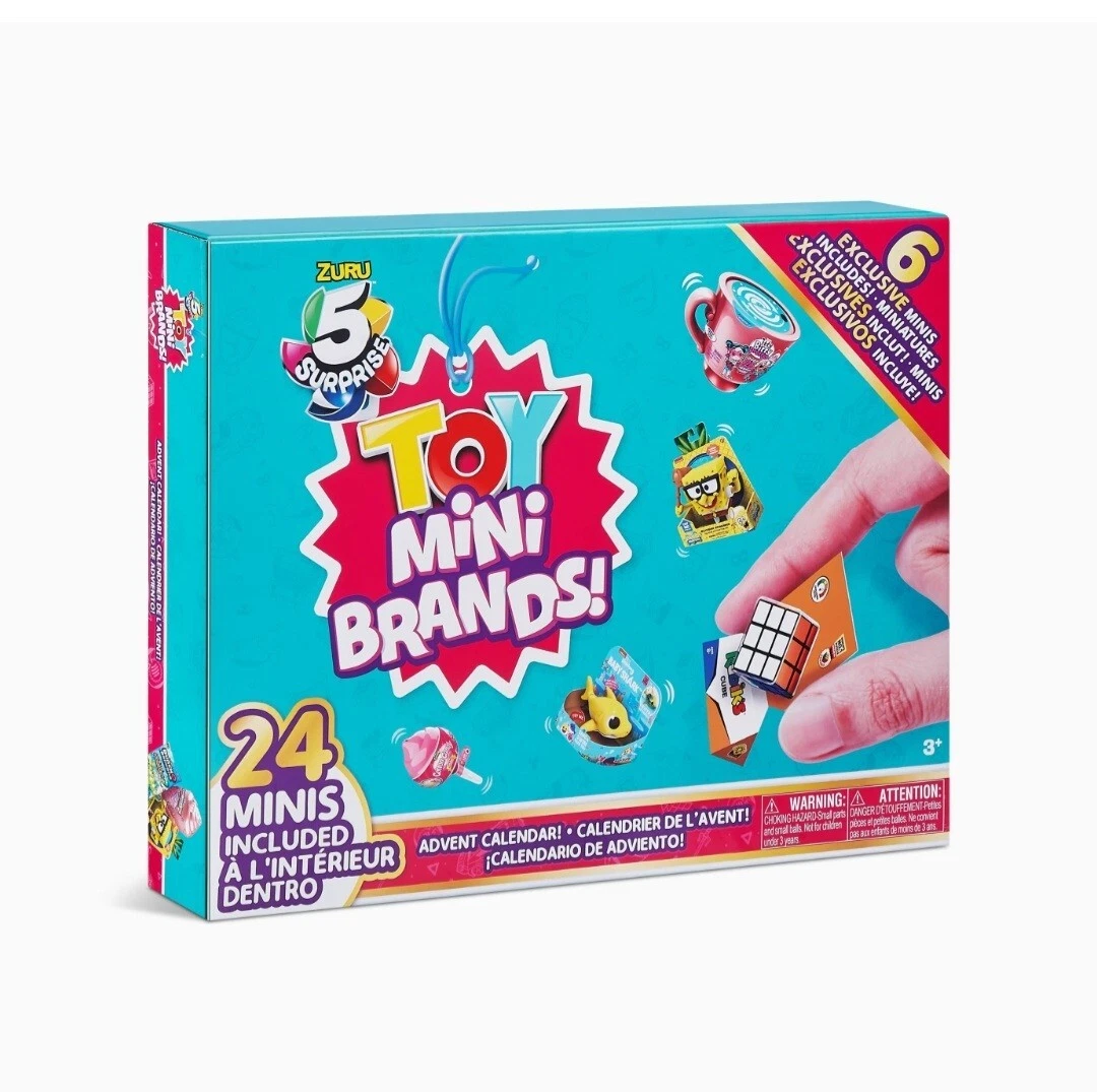 Zuru 5 Surprise Toy Mini Brands Advent Calendar 24 Minis with 6 Exclusives New 193052022400 | eBay zuru-5-surprise-toy-mini-brands-advent-calendar-24-minis-with-6-exclusives-new-193052022400-ebay