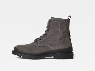 G-Star Raw BLAKE HIGH SUEDE GRAY BOOTS 9US Size New /$250 Original tag
