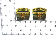 Teamsters water slide decal  for Smith Miller cab door  tracking
