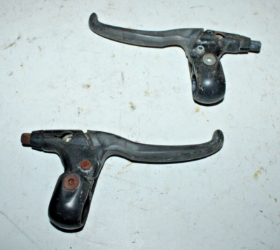 Jeu de leviers de frein vintage DiaCompe XCT noir 22,2 mm VTT hybride Jeu de leviers de frein vintage DiaCompe XCT noir 22,2 mm VTT hybride