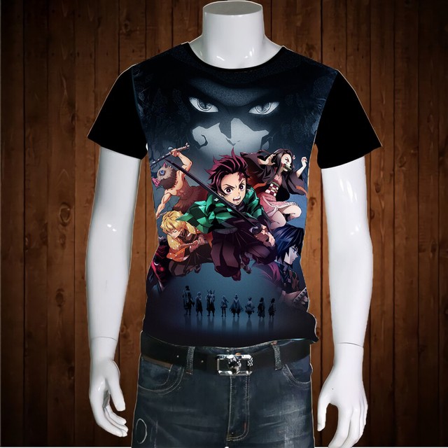 demon slayer t shirt shopee