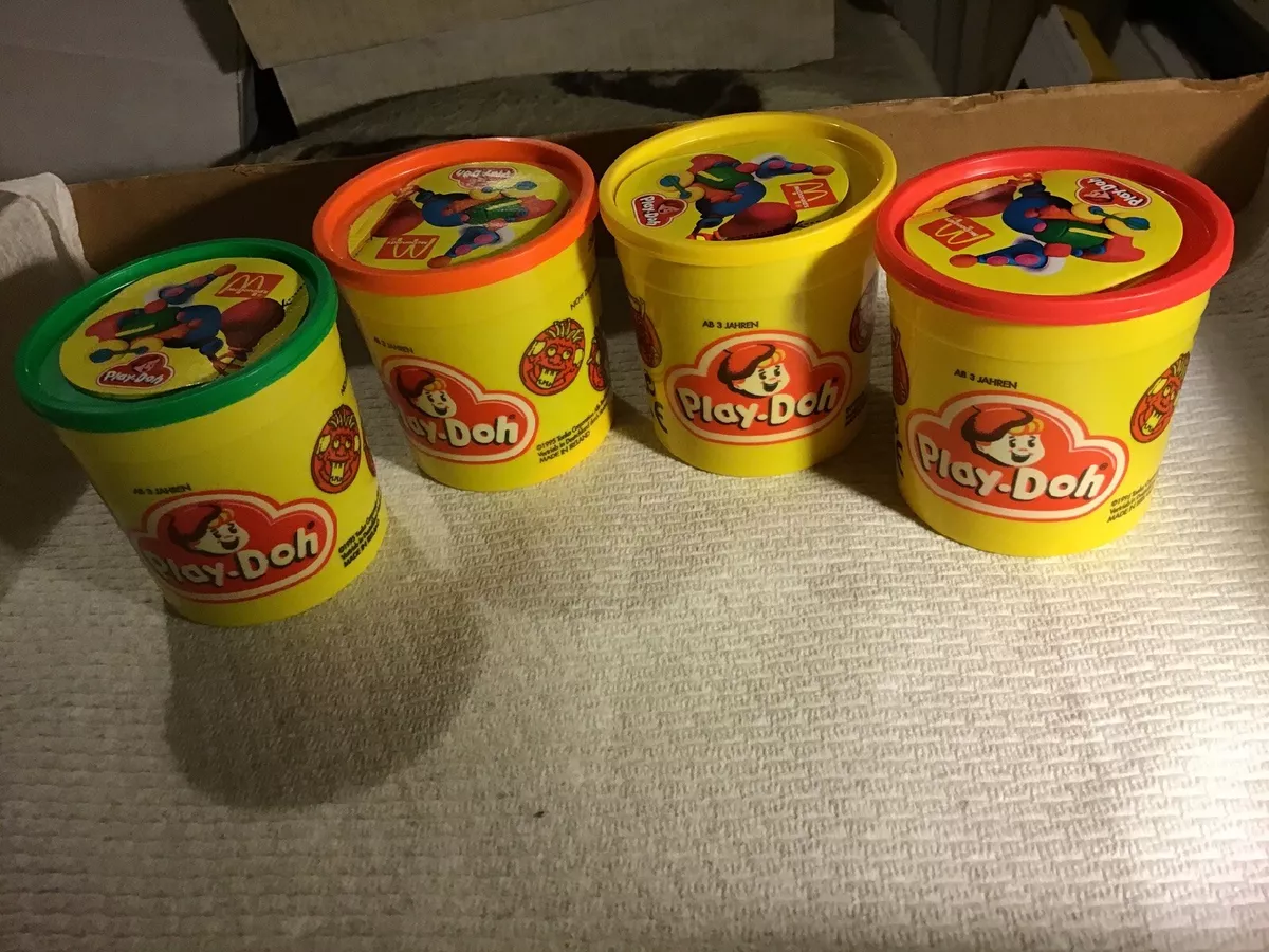 Mcdonalds happy meal play doh set 2025