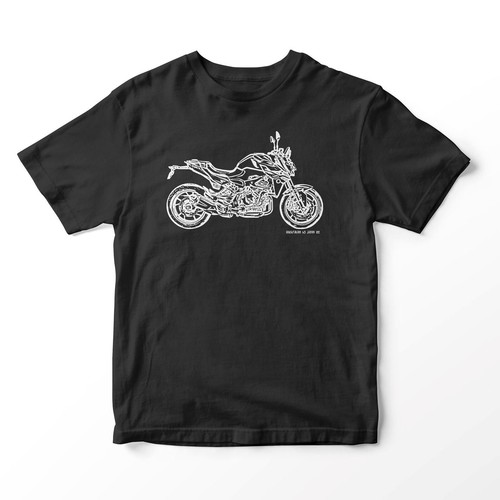 Camiseta JL Ilustración para un ventilador de motocicleta BMW F900R - Imagen 19 de 24