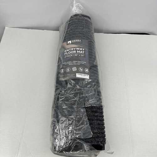 Sierra Concepts 2-Pack Striped Door Floor Mat - Indoor Outdoor Rug 36 ...