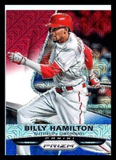 2015 Panini Prizm Red White Blue Mojo Billy Hamilton Cincinnati Reds #34