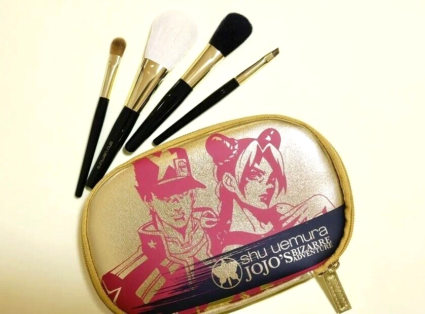 【新品未使用】shu uemura × ジョジョ プレミアムブラシセット　紙袋付 JoJo's Bizarre Adventure x Shu Uemura 2023 Limited Cosmetics