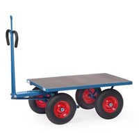 Fetra - Handpritschenwagen 6404LZ Mit ZugöSe LadefläChe 1.200 X 800 Mm
