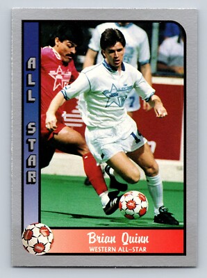 Brian Quinn 1990-91 Pacific MSL #180 San Diego Sockers