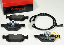 Für BMW 5er [E39] - Metzger Bremsbeläge mit Warnkontakt für hinten