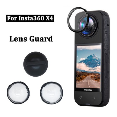 Lens Guards For Insta360 X4 Camera Protective Cover Scratch Resistant Lens Cap