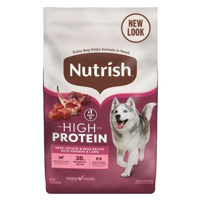 Nutrish High Protein Beef, Potato & Peas Recipe with Venison & Lamb Dry Dog Food