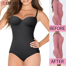 Fajas Colombianas Body Shaper Reductoras Levanta Cola Post Surgery Girdle Women