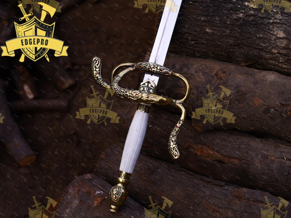 Espada Peter Damon Highlander forjada a mano, espada Toledo Salamanca lista para la batalla Foto 4 de 4