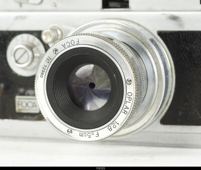 Camera Foca Rangefinder With Oplar 2,8/5cm 50mm | eBay