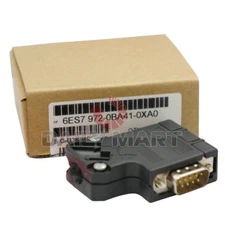 NEW Siemens 6ES7972-0BA41-0XA0 Simatic Profibus DP Bus Connector w/ Cable Outlet