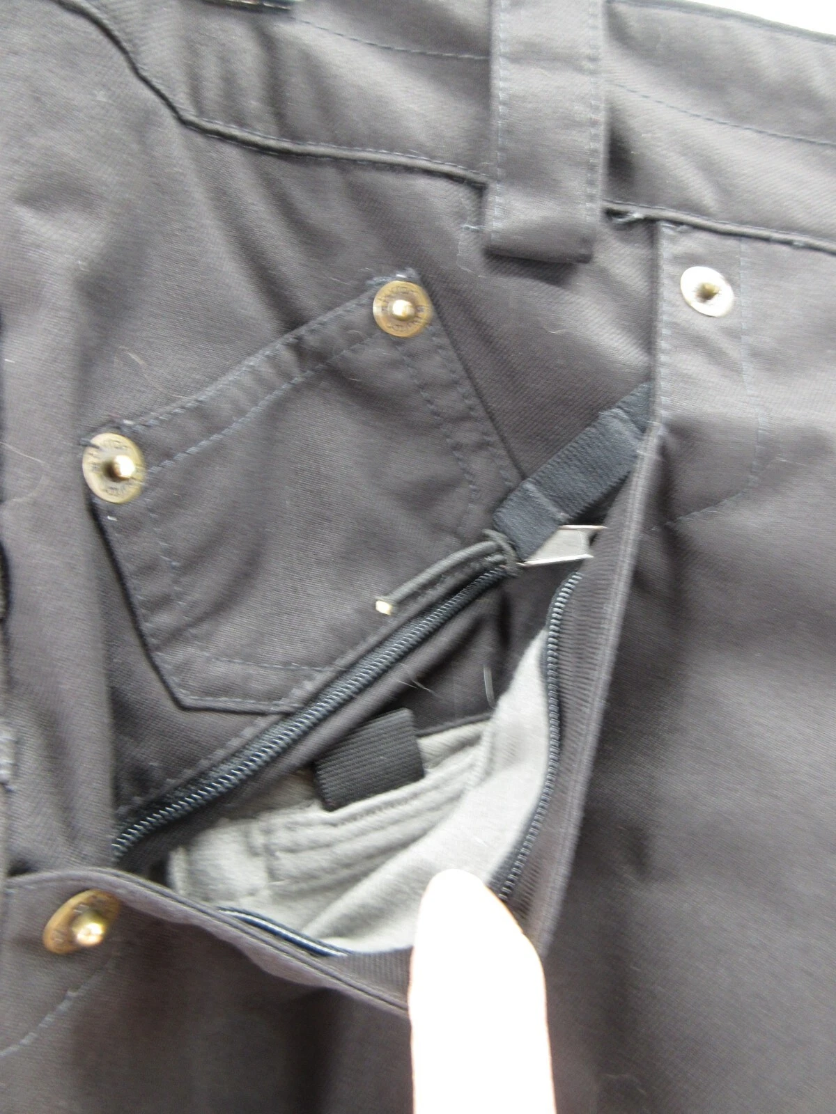 burton snow snowboard skiing embroidered pockets pants