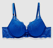Sodalite BLUE AMBRIELLE PUSHUP PLUNGE Underwi...