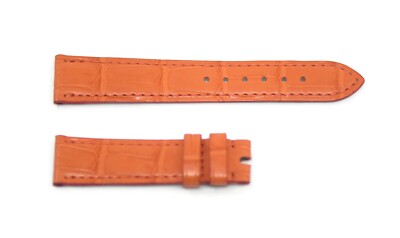 Chopard Orange Leather Strap 16mm