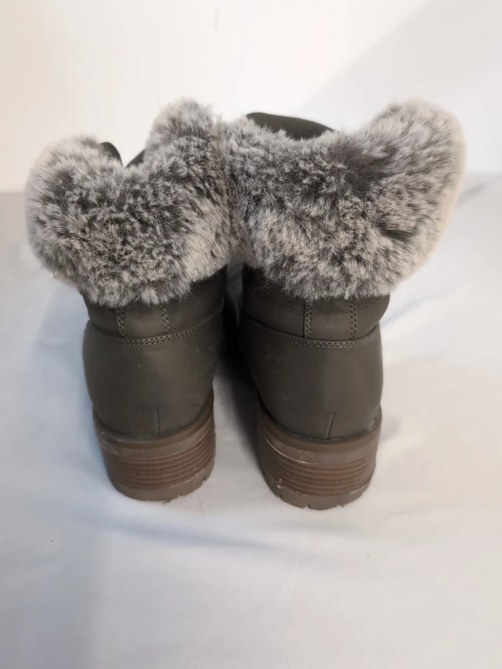 Botas Lugz para mujer 11 piel sintética verde gris NY LUG Co nieve invierno Foto 4 de 4