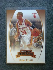2007-08 Gabe Pruitt Bronze /899 Press Pass Legends Parallel Card #14 USC Trojans