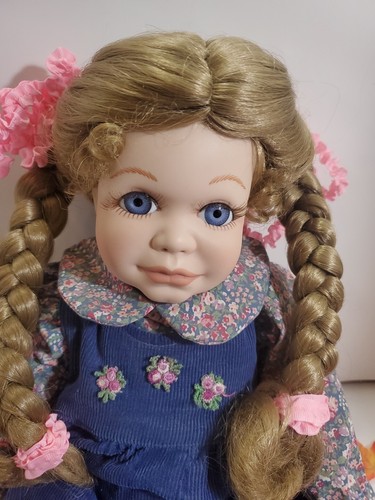Muñeca de porcelana Allison 1992 vintage colección Diane Schurig Hamilton numerada - Imagen 5 de 24