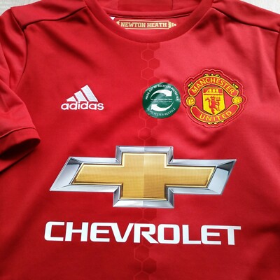 Rashford Manchester United Home football shirt 2016-2017 Adidas