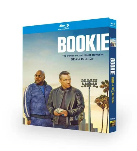 Bookie Stagione 1-2 Serie TV 3 dischi tutte le regioni cofanetto nuovo - Foto 2 di 2