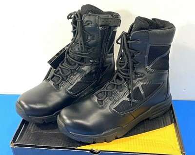 chrome combat boots