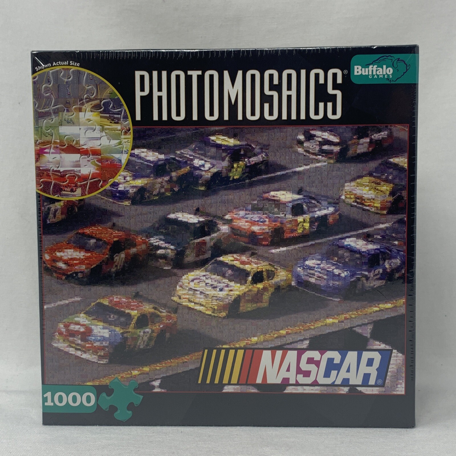 NEW NASCAR Photomosaics Racing Mosaic 1000 Piece Jigsaw Puzzle by ...