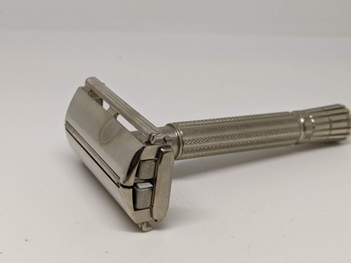 Vintage Retro Gillette Sicherheitsrasierer m. Kunststoffetui - Bild 7 von 10