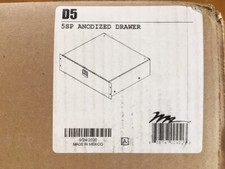 Middle Atlantic D5 5Space Rack Drawer - Black Brushed Finish