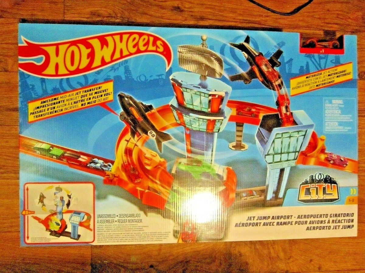 Pista Hot Wheels Aeropuerto Giratorio Pista De Brinquedos