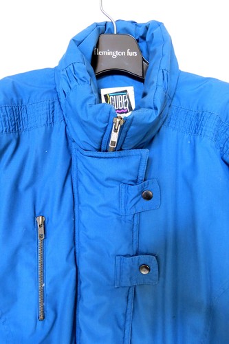 GALS QUILTED DOWN SKI PUFF ZIP Waist JACKET COAT L CHEST 52 THE CUBE - Picture 2 of 10