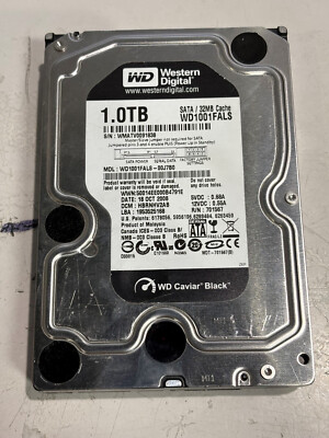 Western Digital WD1001FALS SATA/32MB Cache 1.0 TB Hard Drive